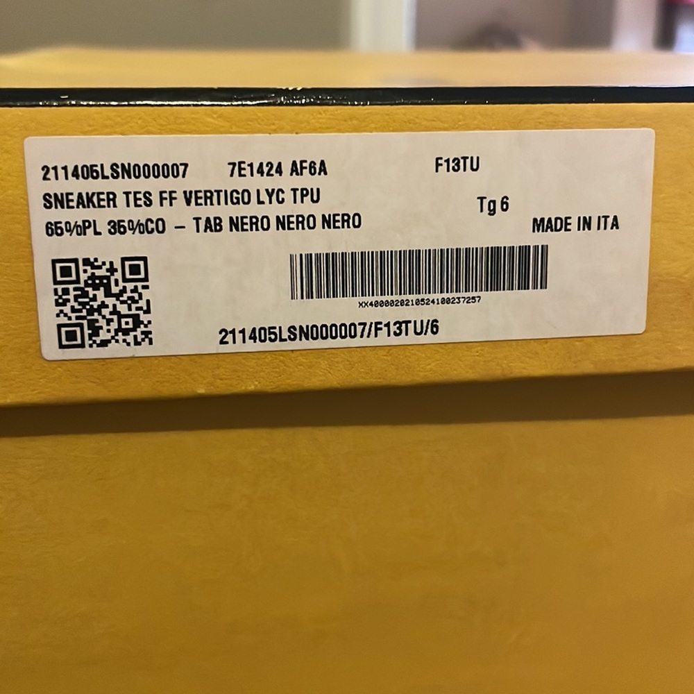 FENDI VERTIGO SNEAKER SOLD - Picture 7 of 7